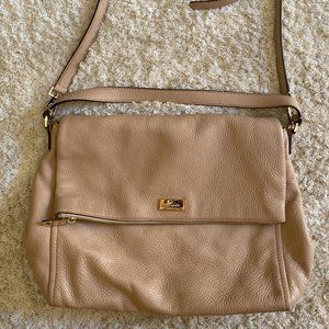 Kate Spade Large Messenger Bag (Beige)